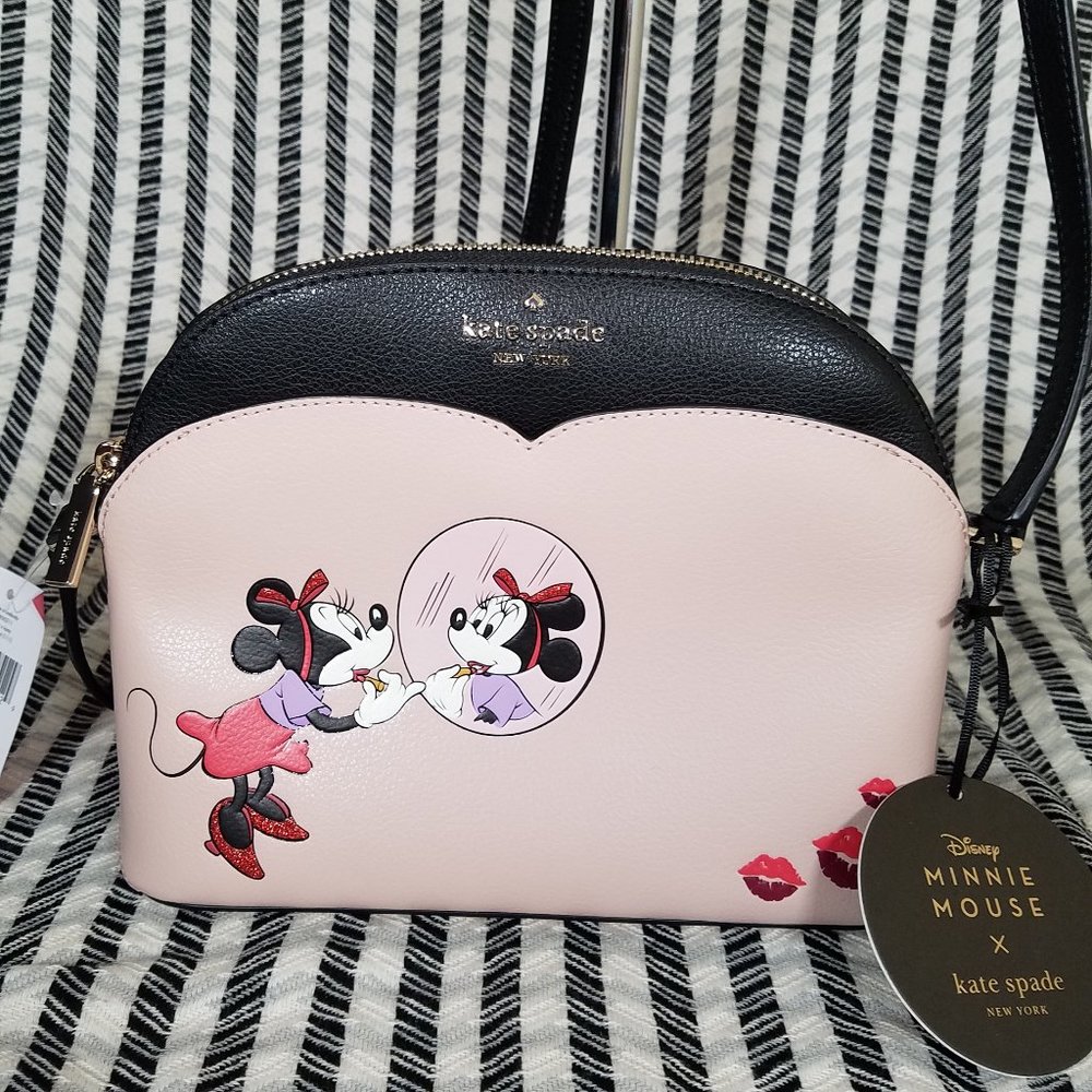 Kate Spade Minnie Mouse Crossbody Pale Vellum